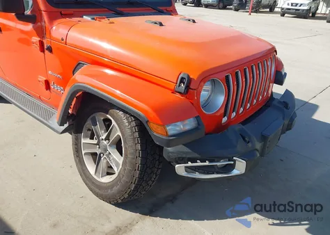 2019 Jeep Wrangler Unlimited Sahara 4X4 from USA, damaged, VIN 1C4HJXEG6KW669436